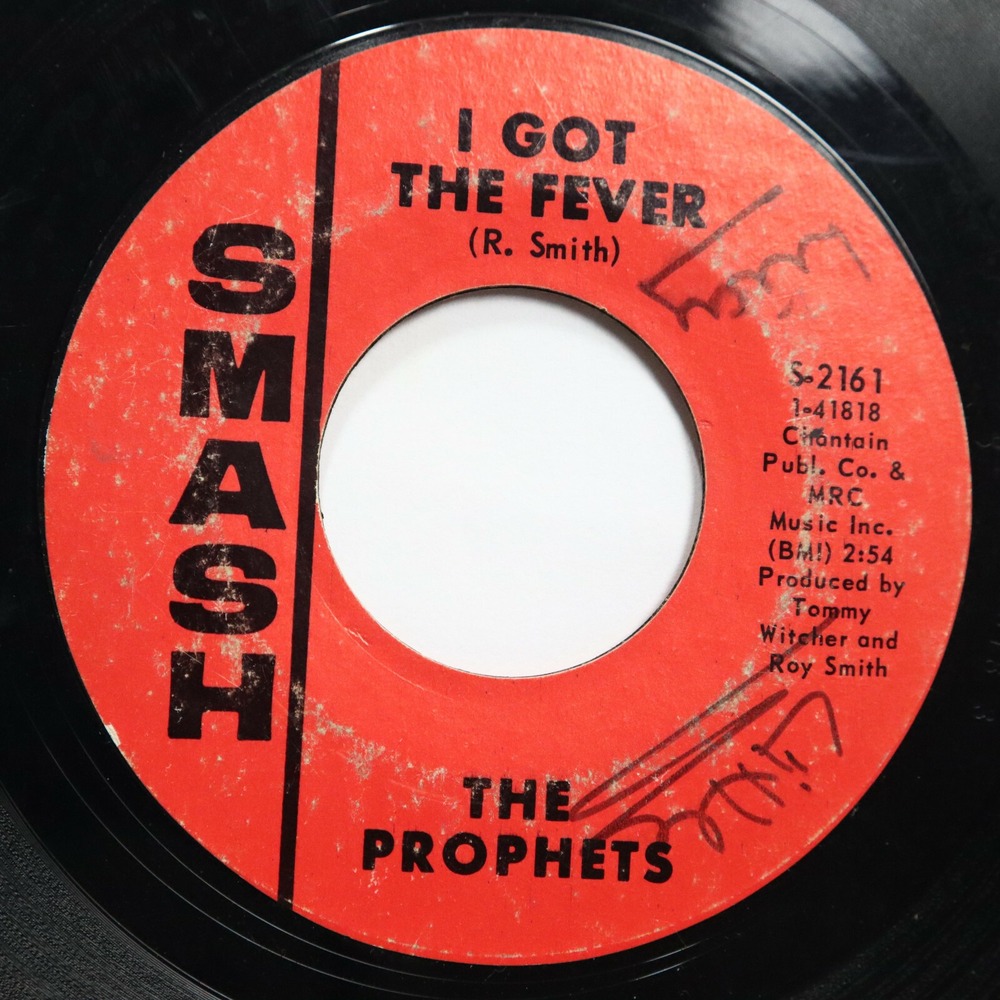 THE PROPHETS - I GOT THE FEVER / SOUL CONTROL - SOUL 45